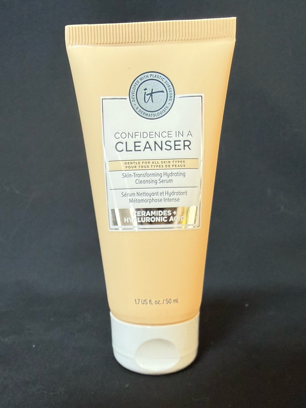 IT Cosmetics Trio of Skin Care Confidence Cleanser, No 50 Serum, Moisturizer - Picture 2 of 8